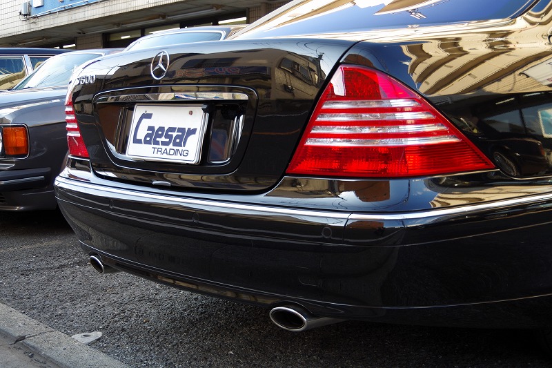 W220 社外マフラー （中古車 AMG Sクラス サンルーフ/社外ナビ 