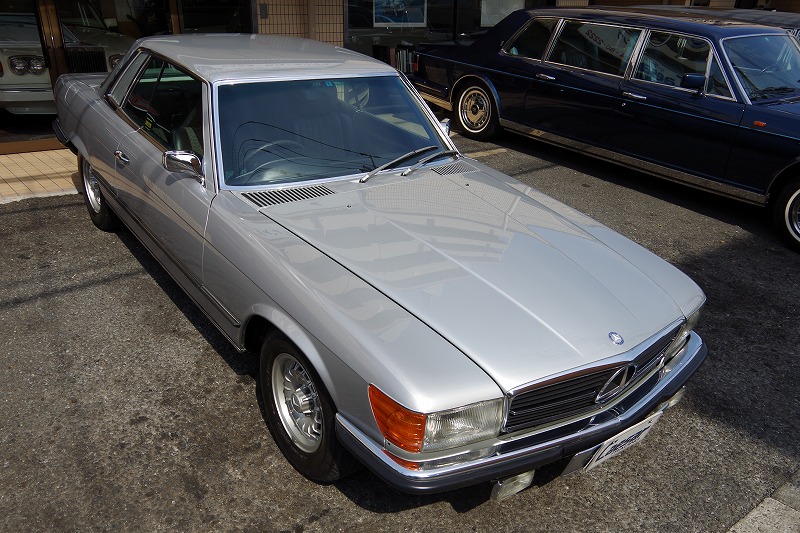 オールド―メルセデス―ベンツ-107-450SLC-50エンジンーA/T販売